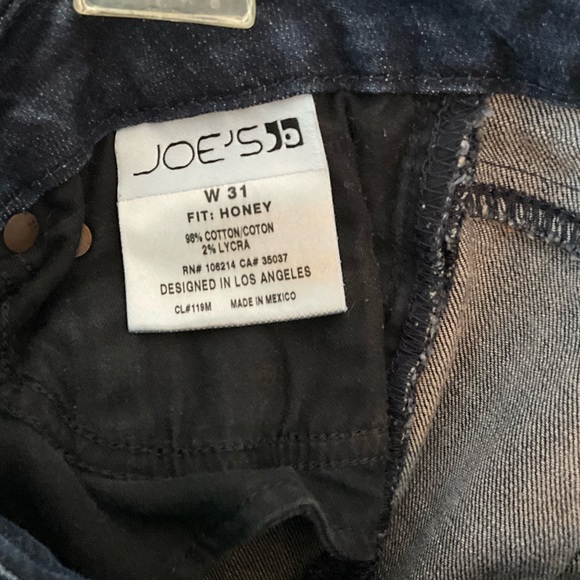 Joe’s Jeans Curvy Honey Bootleg Dark Wash (Naomi) Jeans - Size 31 BQNO6730 - Picture 3 of 3